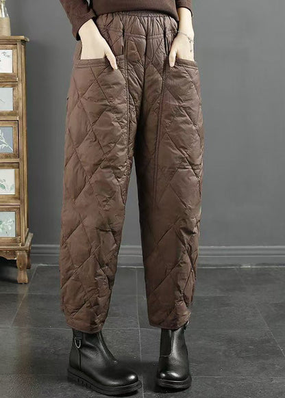 A Vintage Style Pants with Delicate Timeless Details