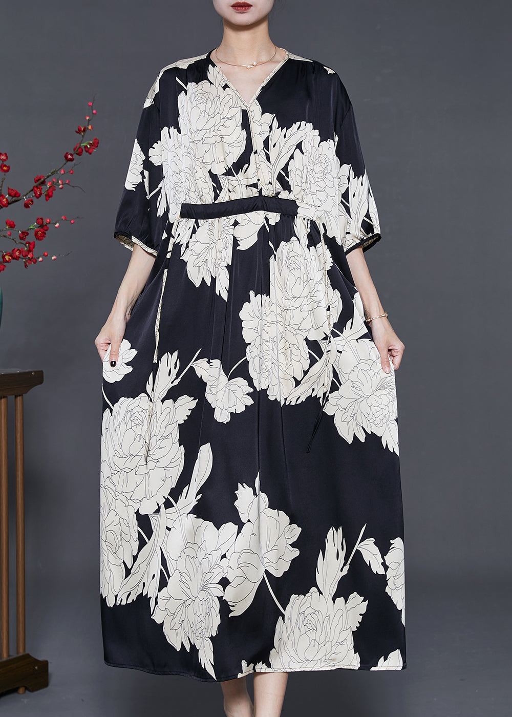A Vintage Style Dress with Delicate Timeless Details