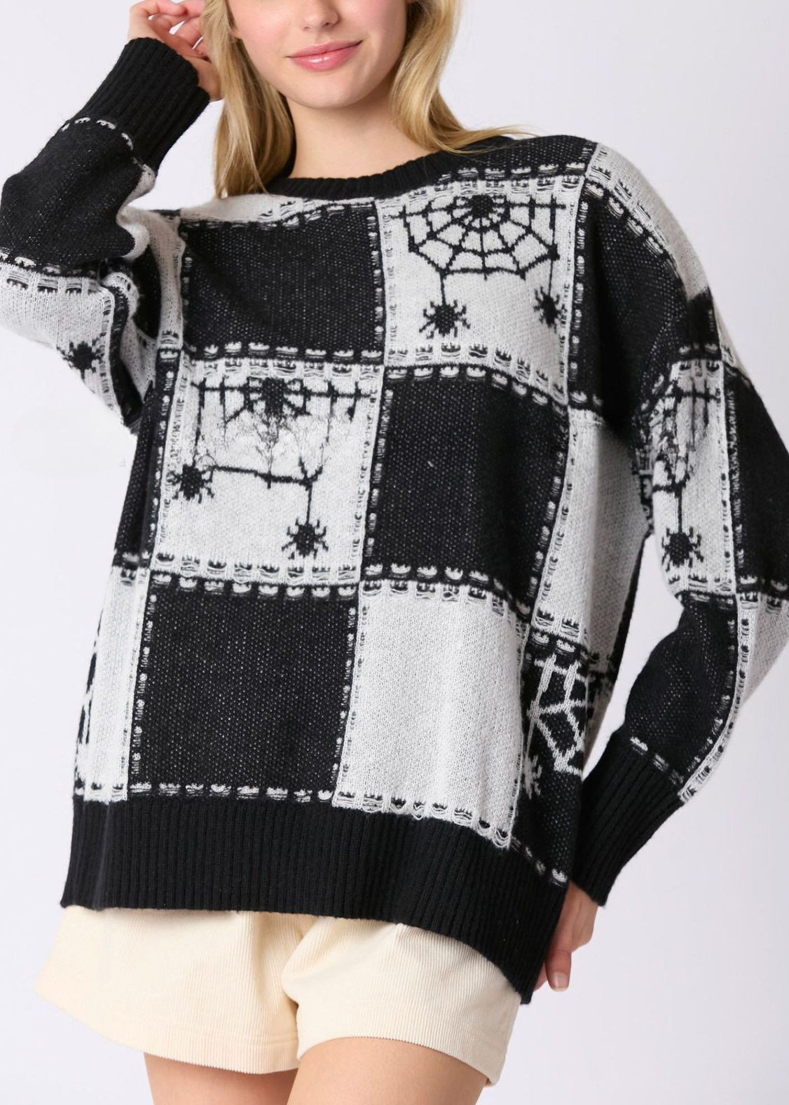 Vintage Inspired Sweater with a Contemporary Edge