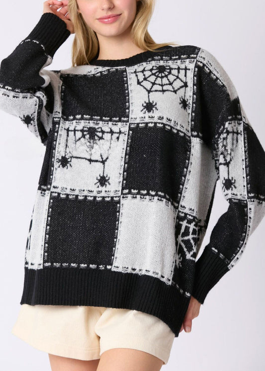 Vintage Inspired Sweater with a Contemporary Edge