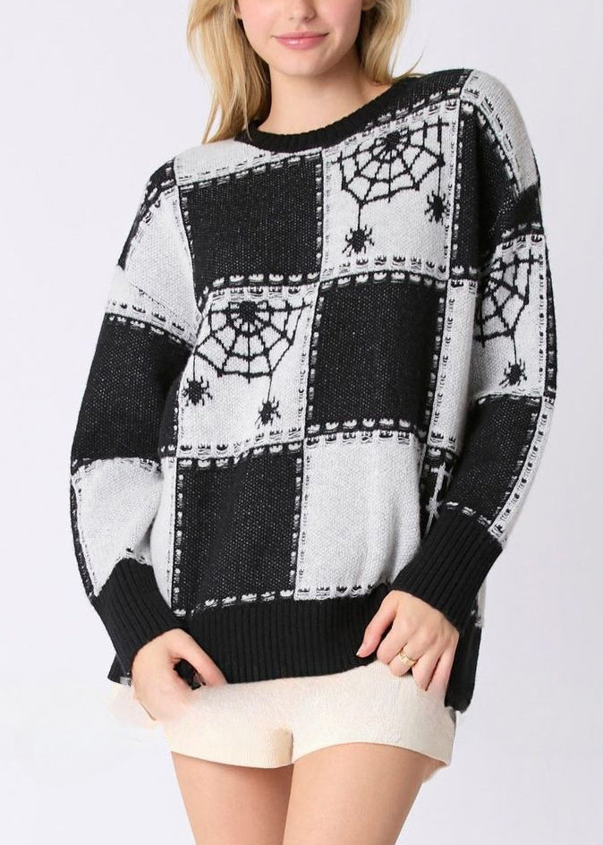 Vintage Inspired Sweater with a Contemporary Edge