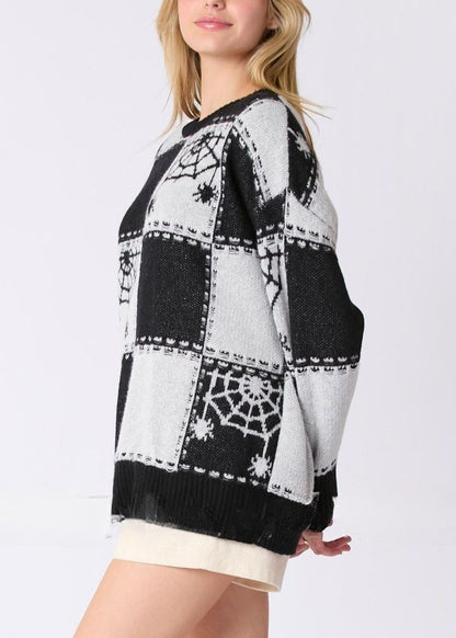 Vintage Inspired Sweater with a Contemporary Edge