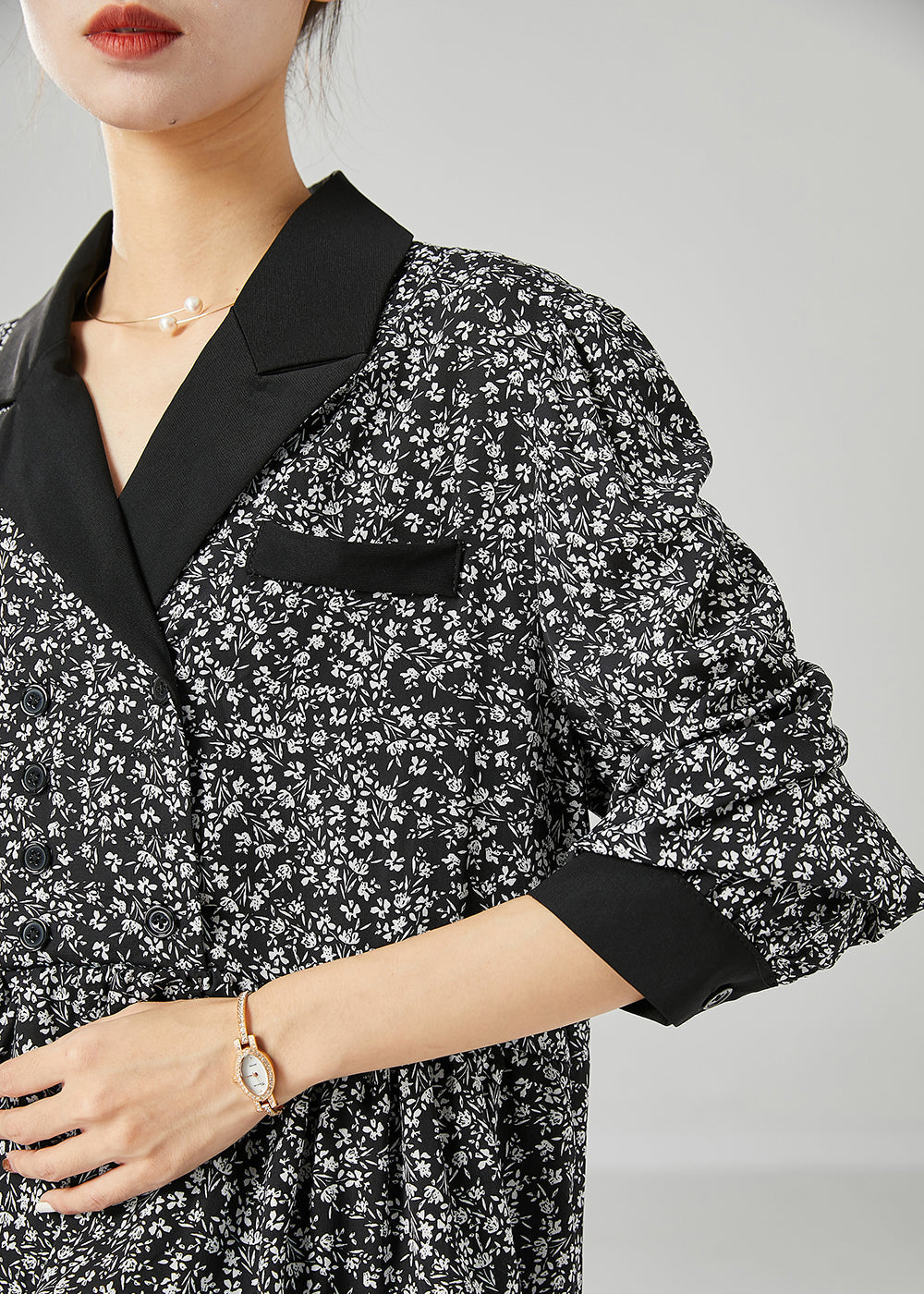 A Vintage Style Dress with Delicate Timeless Details