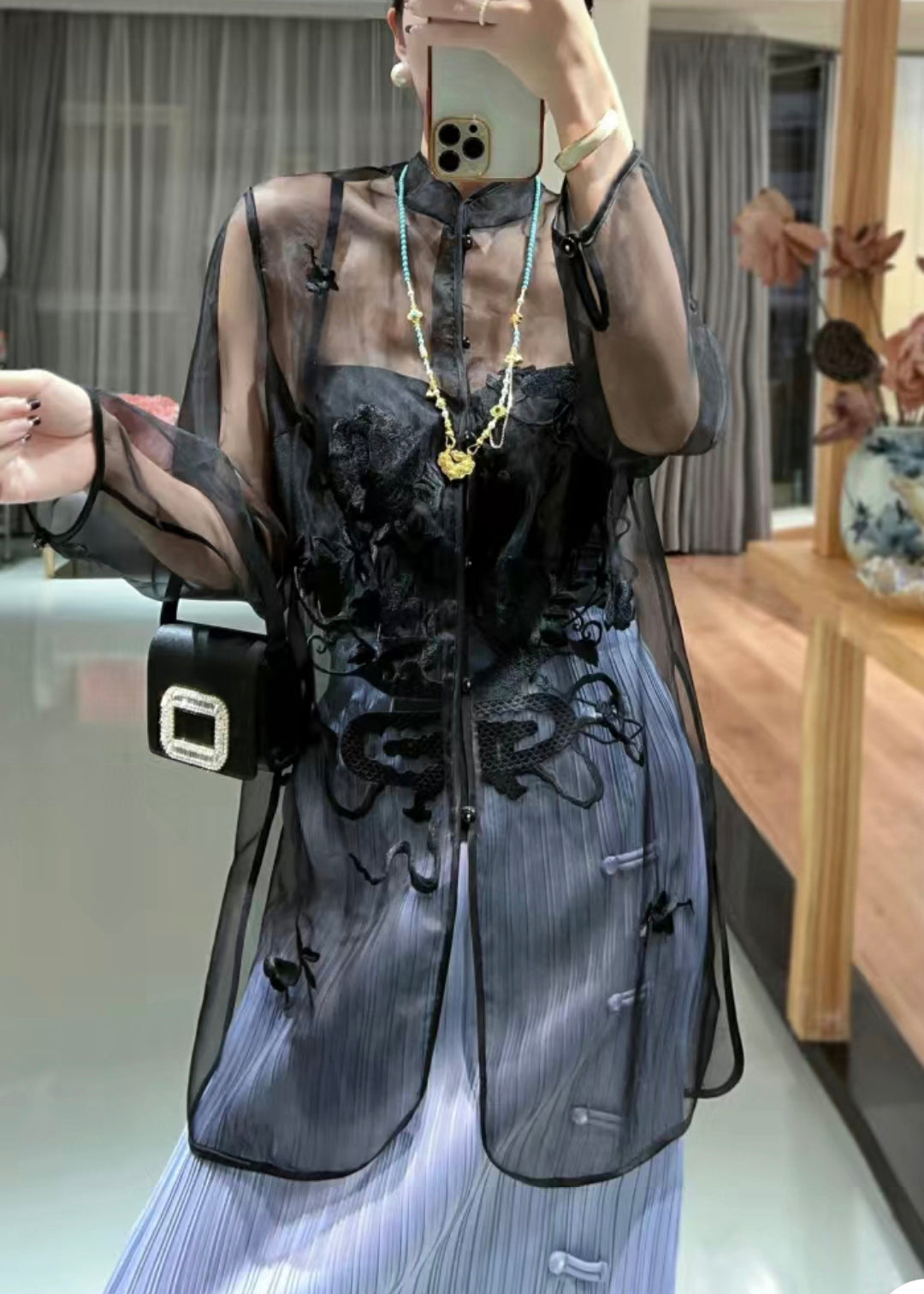 Gracefully Styled Top for Any Occasion