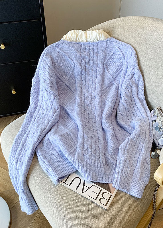 Vintage Inspired Sweater with a Contemporary Edge