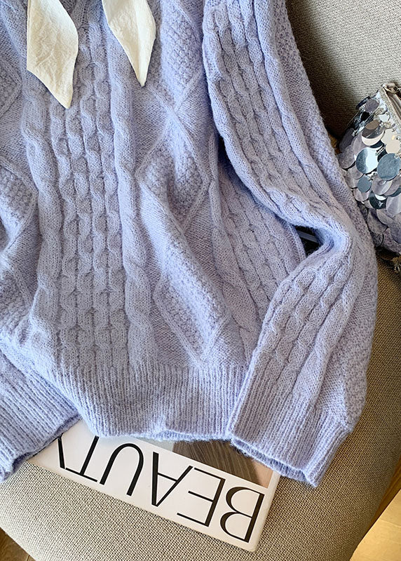 Vintage Inspired Sweater with a Contemporary Edge