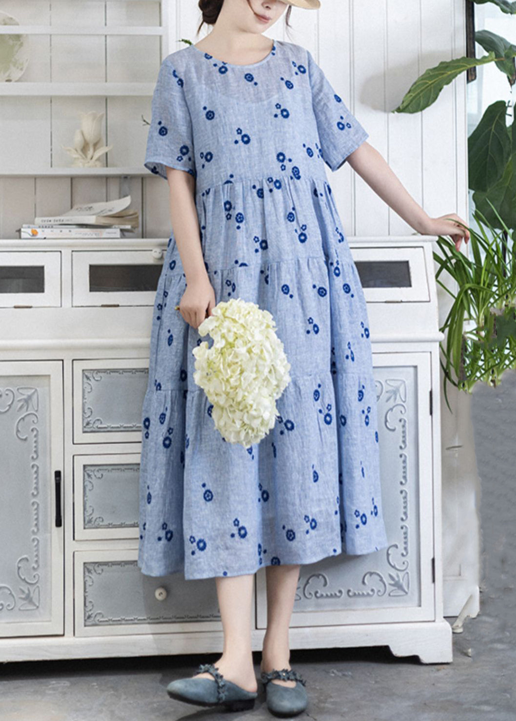 A Vintage Style Dress with Delicate Timeless Details