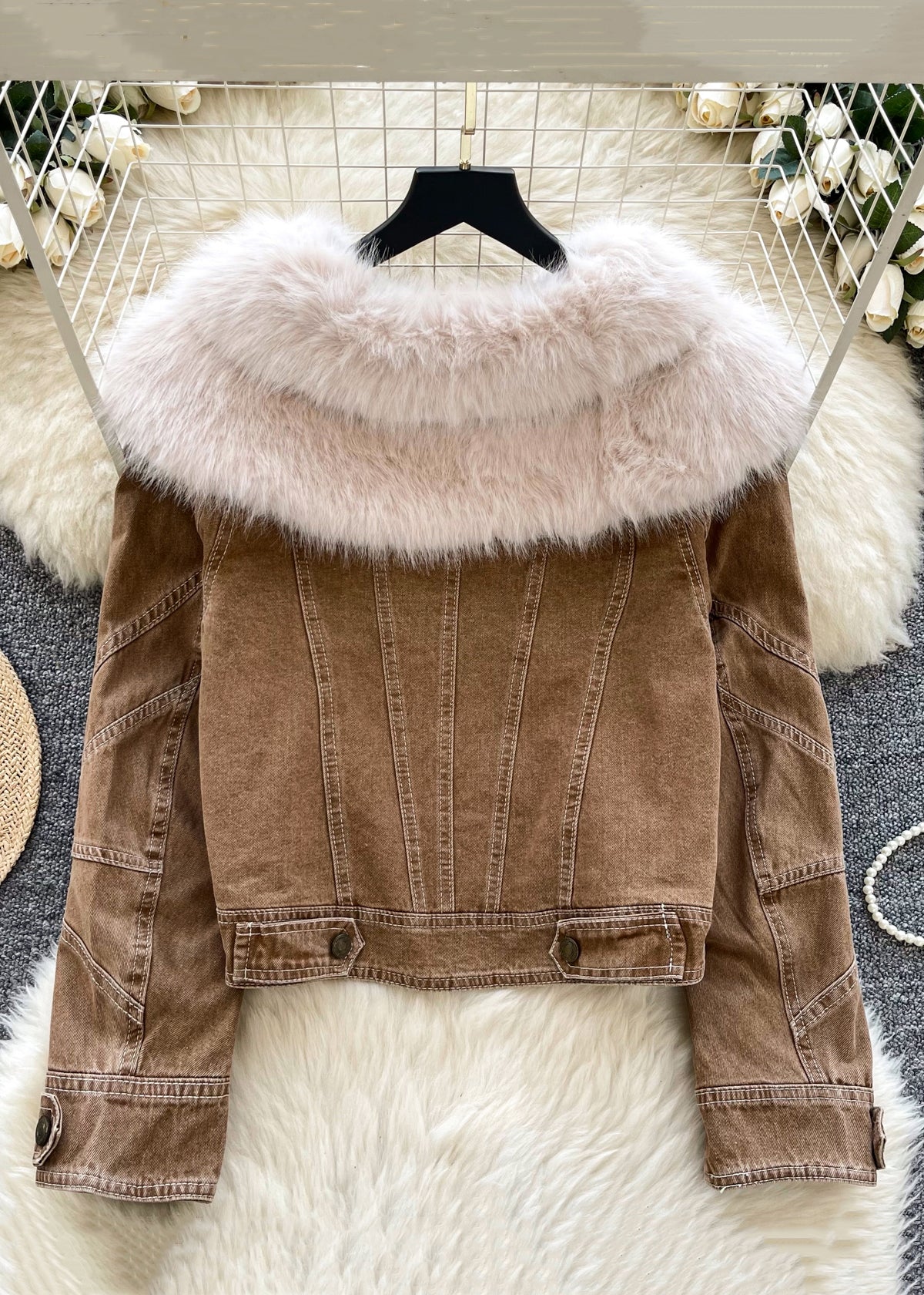 Classic Vintage Coat with a Flattering Fit