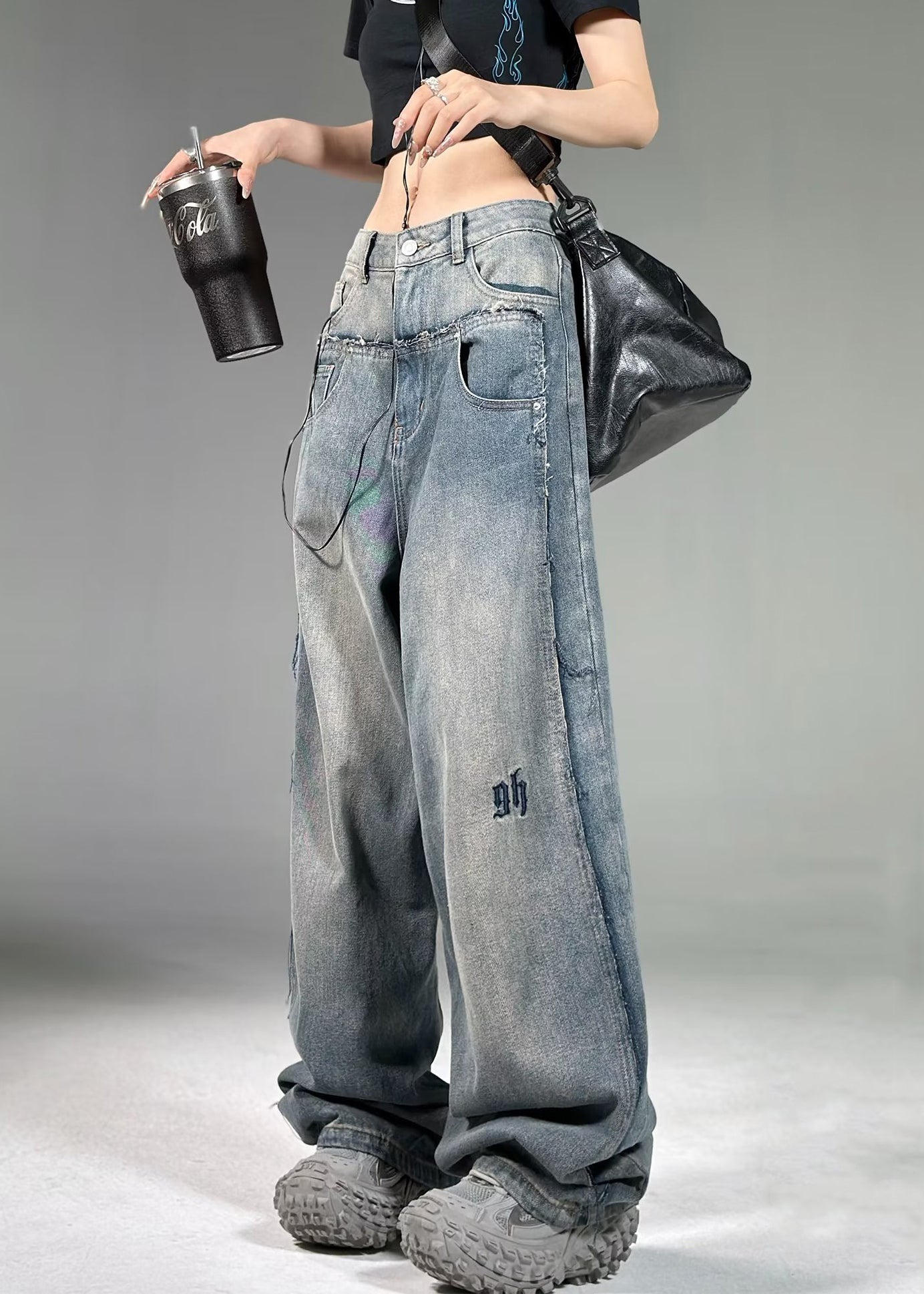 A Vintage Style Pants with Delicate Timeless Details
