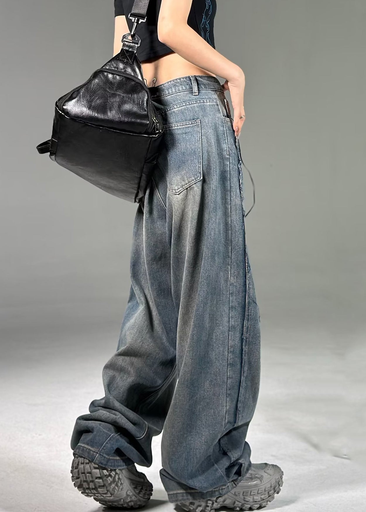 A Vintage Style Pants with Delicate Timeless Details