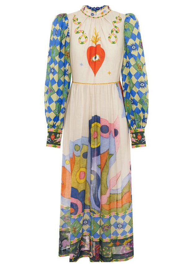 A Vintage Style Dress with Delicate Timeless Details