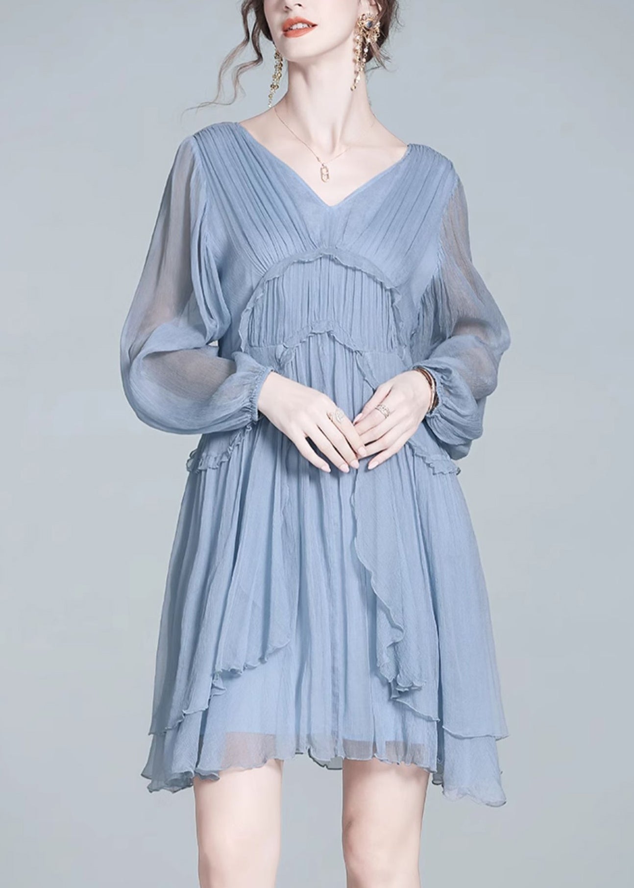 A Vintage Style Dress with Delicate Timeless Details
