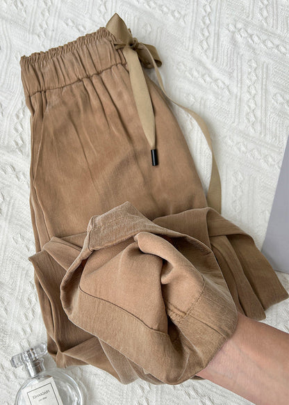 A Vintage Style Pants with Delicate Timeless Details