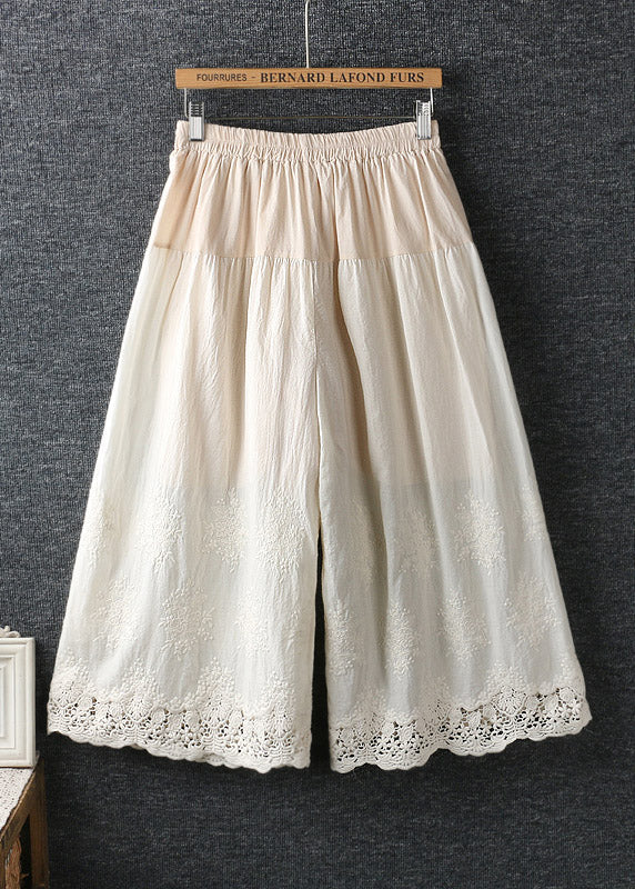 A Vintage Style Pants with Delicate Timeless Details