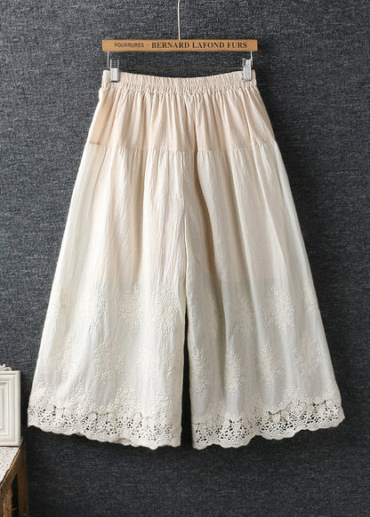 A Vintage Style Pants with Delicate Timeless Details