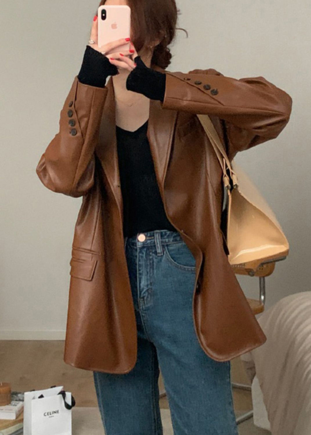 Classic Vintage Coat with a Flattering Fit