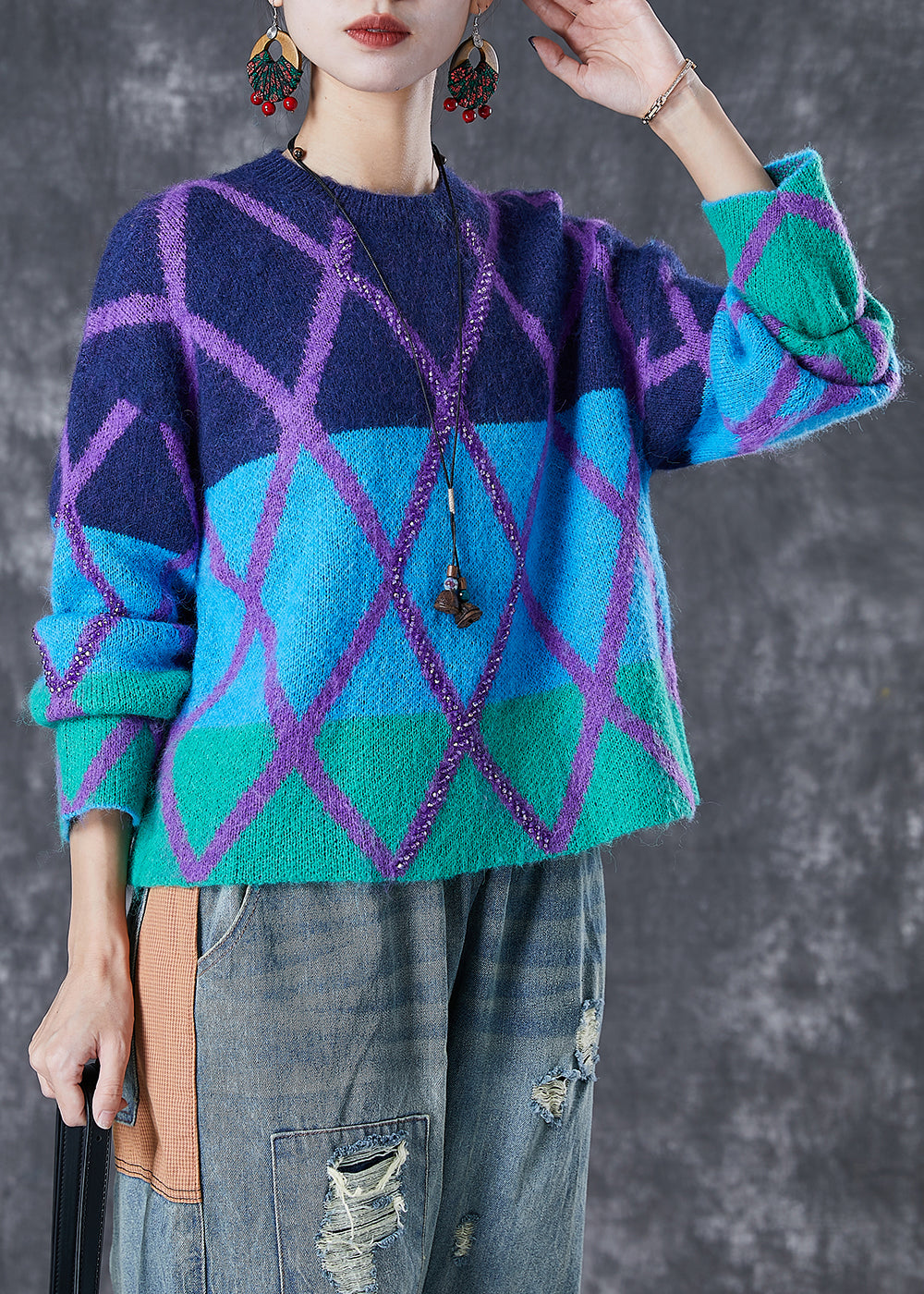 Beautifully Finished Sweater in a Timeless Design