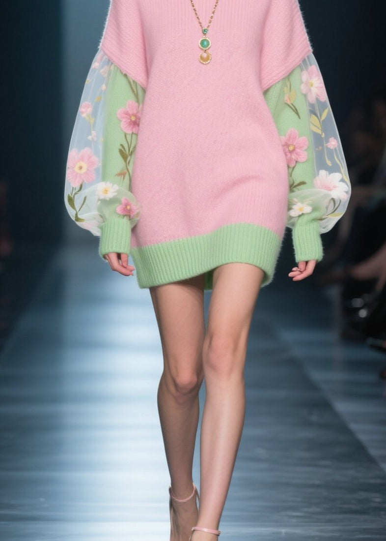 Vintage Inspired Sweater with a Contemporary Edge