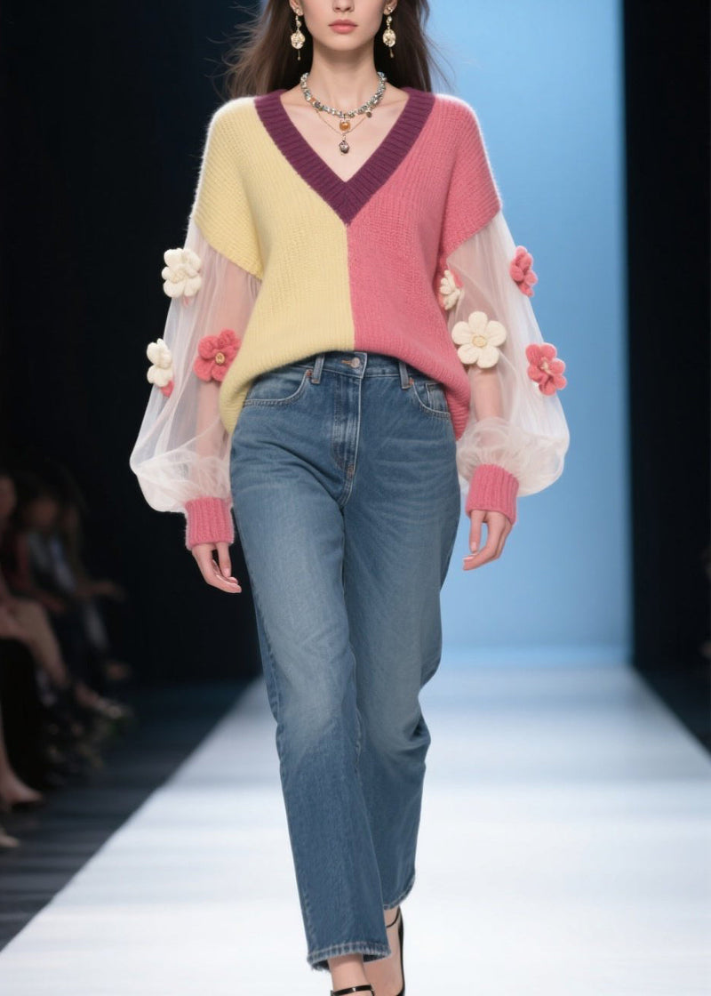 A Vintage Style Sweater with Delicate Timeless Details