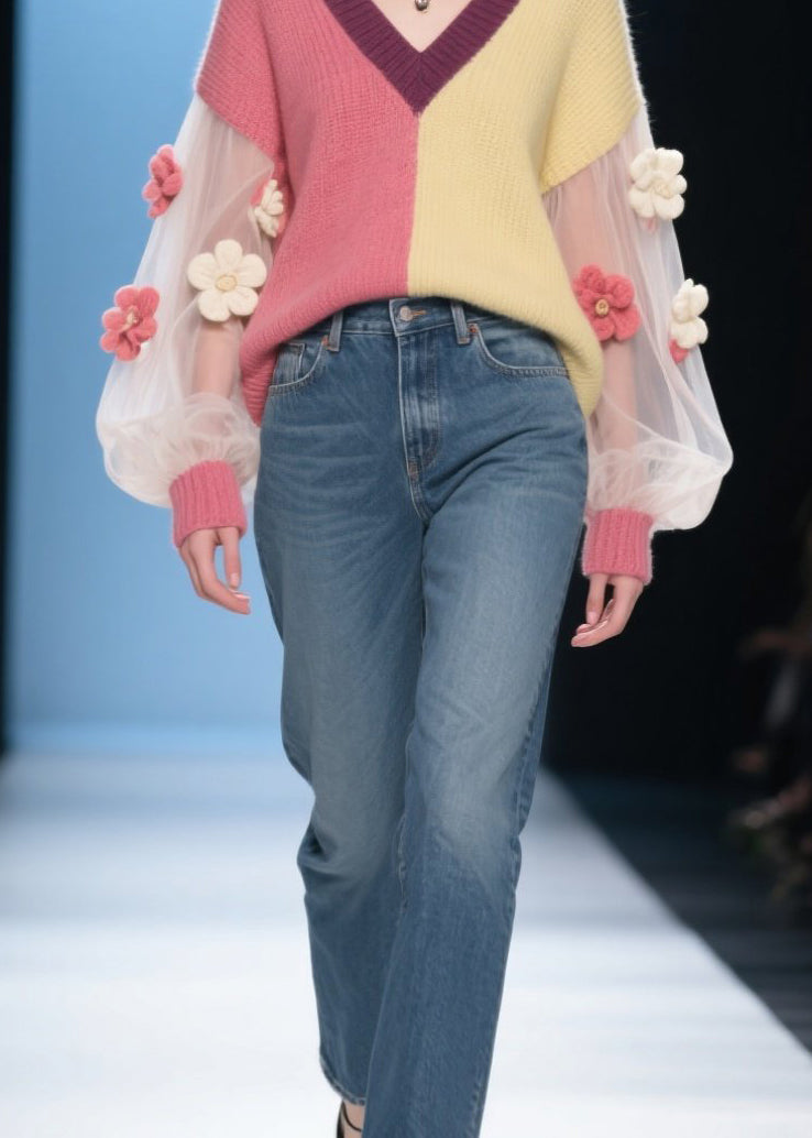 A Vintage Style Sweater with Delicate Timeless Details