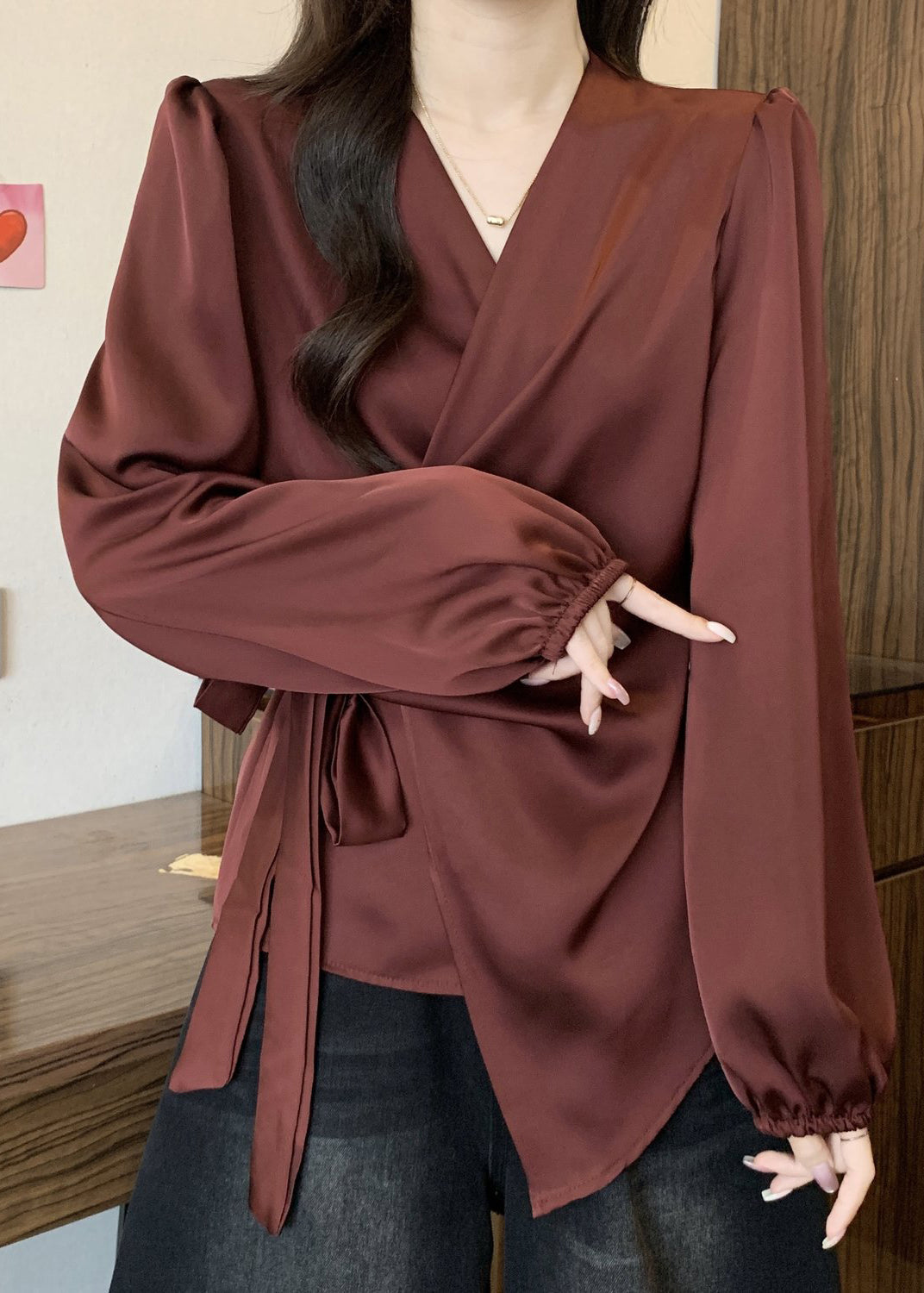 Gracefully Styled Blouse for Any Occasion