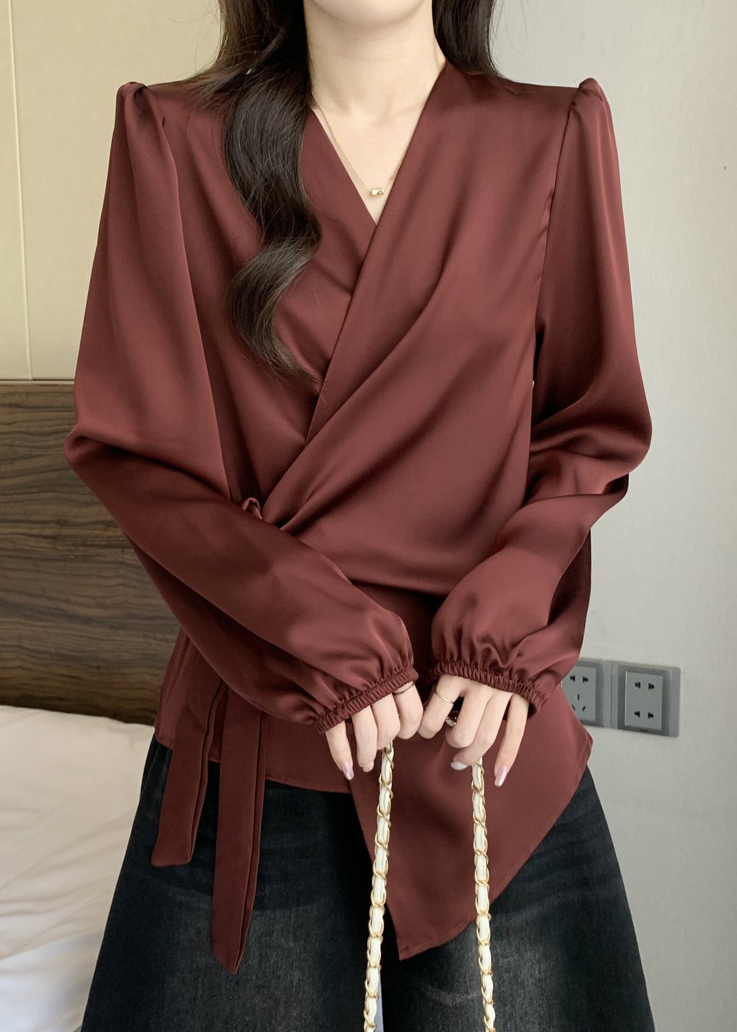 Gracefully Styled Blouse for Any Occasion