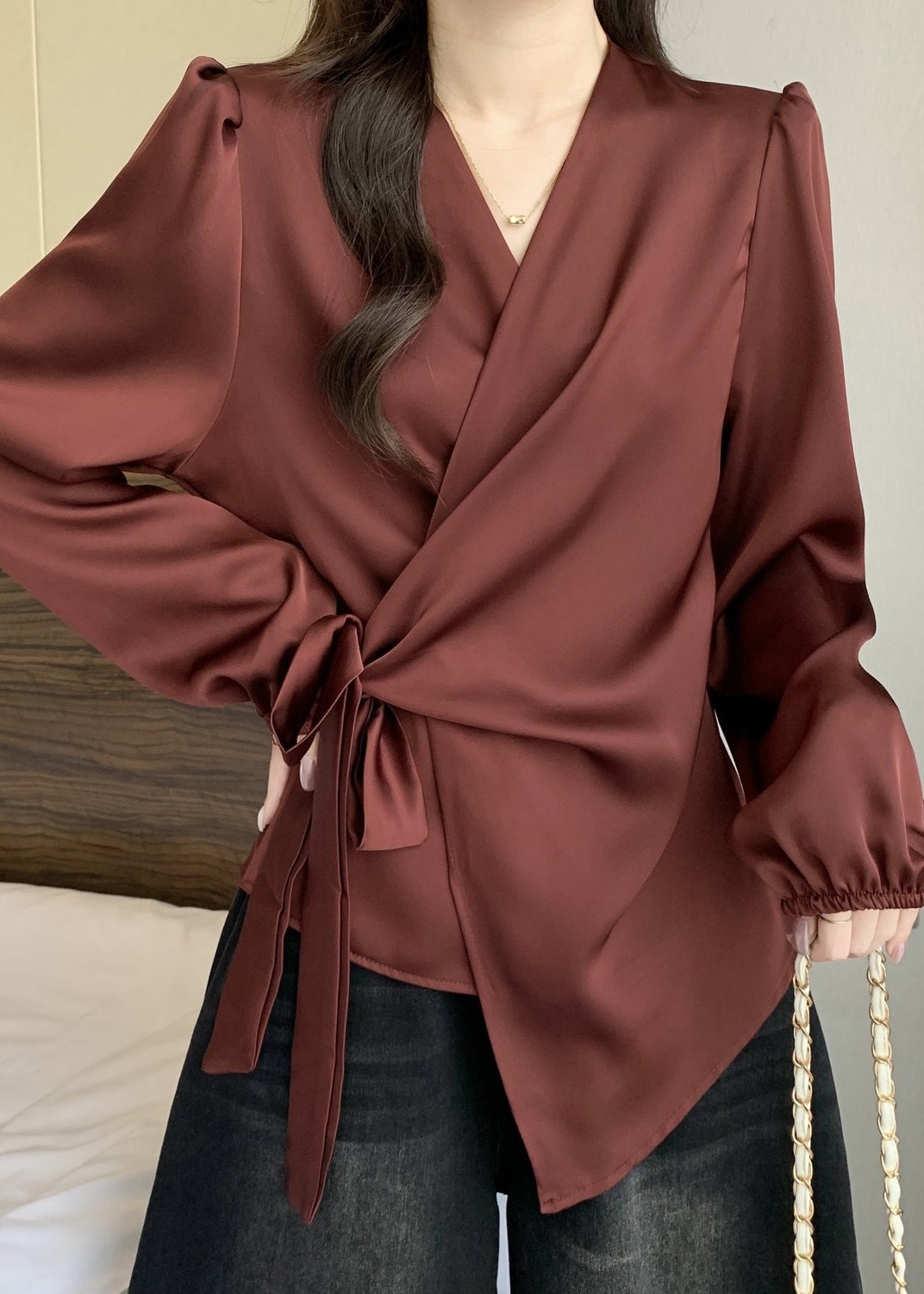 Gracefully Styled Blouse for Any Occasion