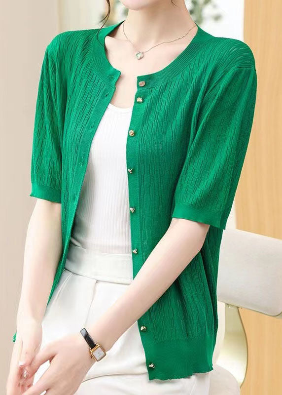 Well Tailored Cardigan with a Graceful Silhouette
