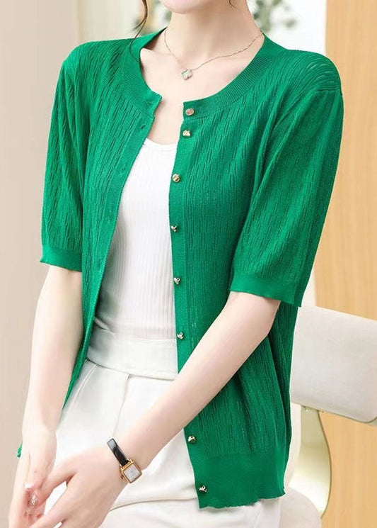 Well Tailored Cardigan with a Graceful Silhouette
