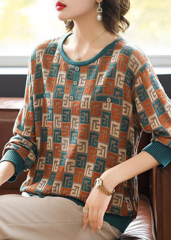 A Vintage Style Sweater with Delicate Timeless Details
