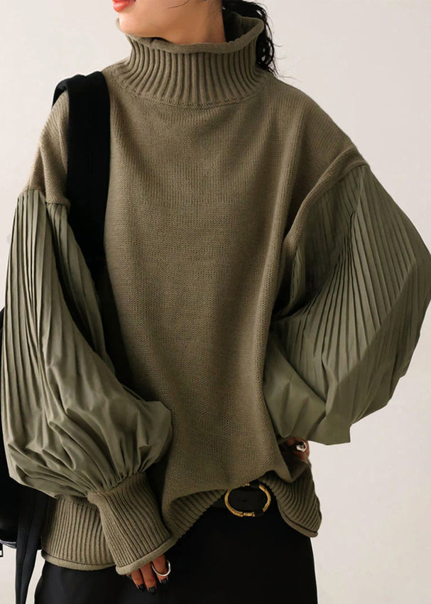 A Vintage Style Sweater with Delicate Timeless Details