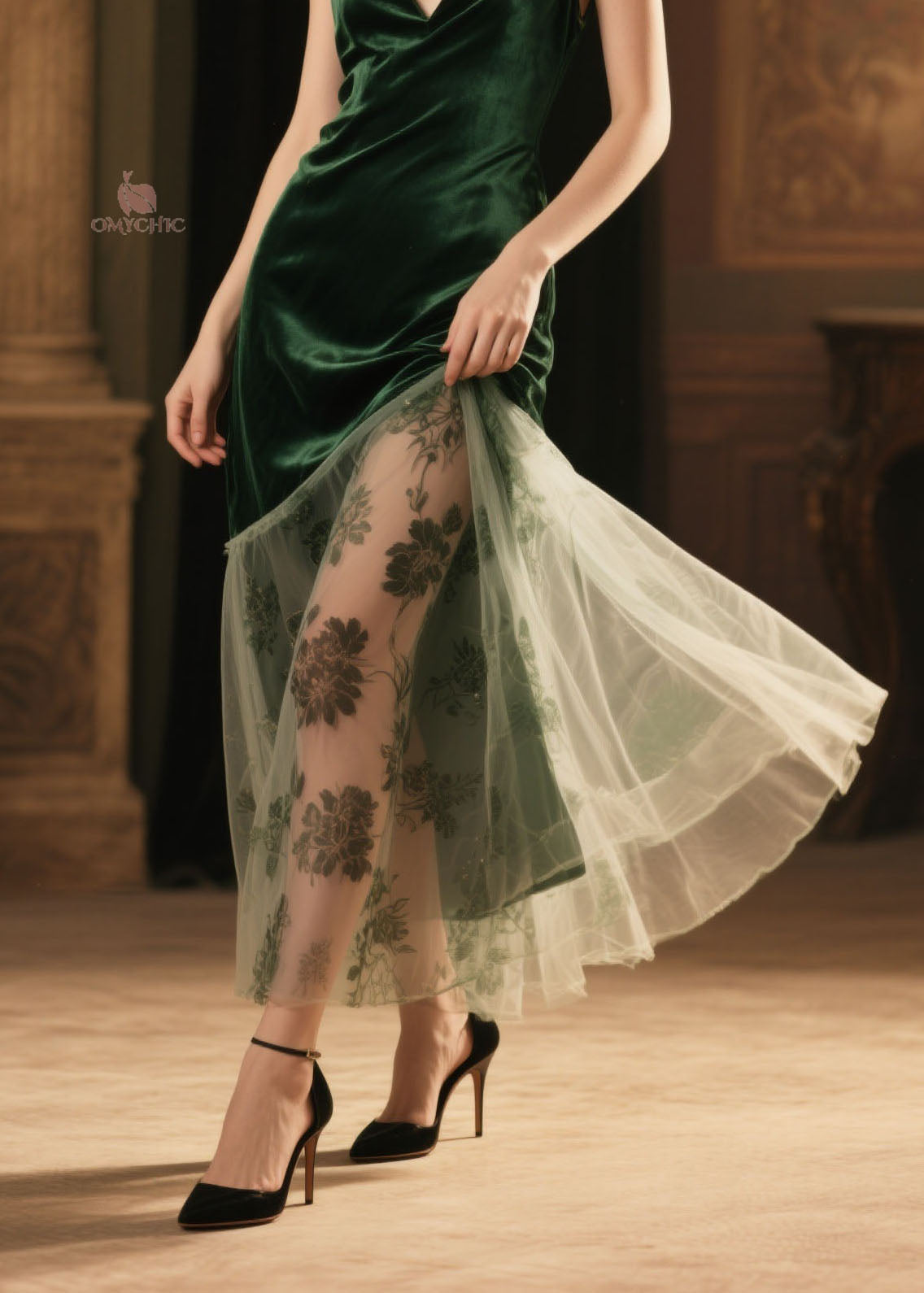 Well Tailored Dress with a Graceful Silhouette