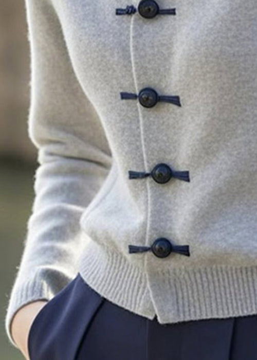 A Vintage Style Sweater with Delicate Timeless Details