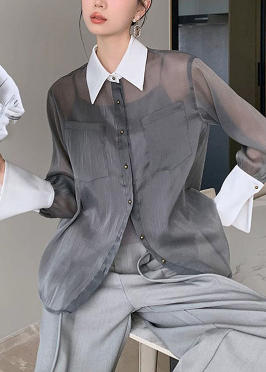 Well Tailored Shirt with a Graceful Silhouette