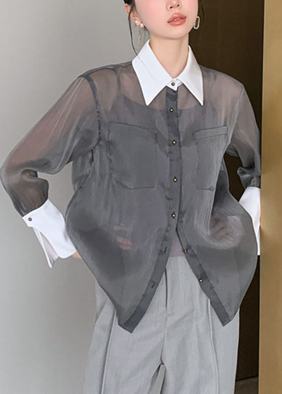 Well Tailored Shirt with a Graceful Silhouette