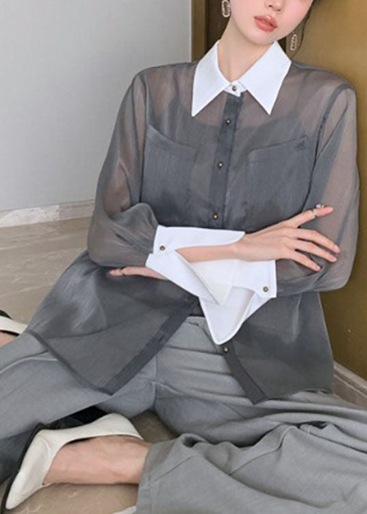 Well Tailored Shirt with a Graceful Silhouette