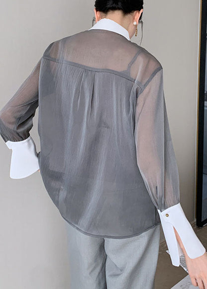 Well Tailored Shirt with a Graceful Silhouette