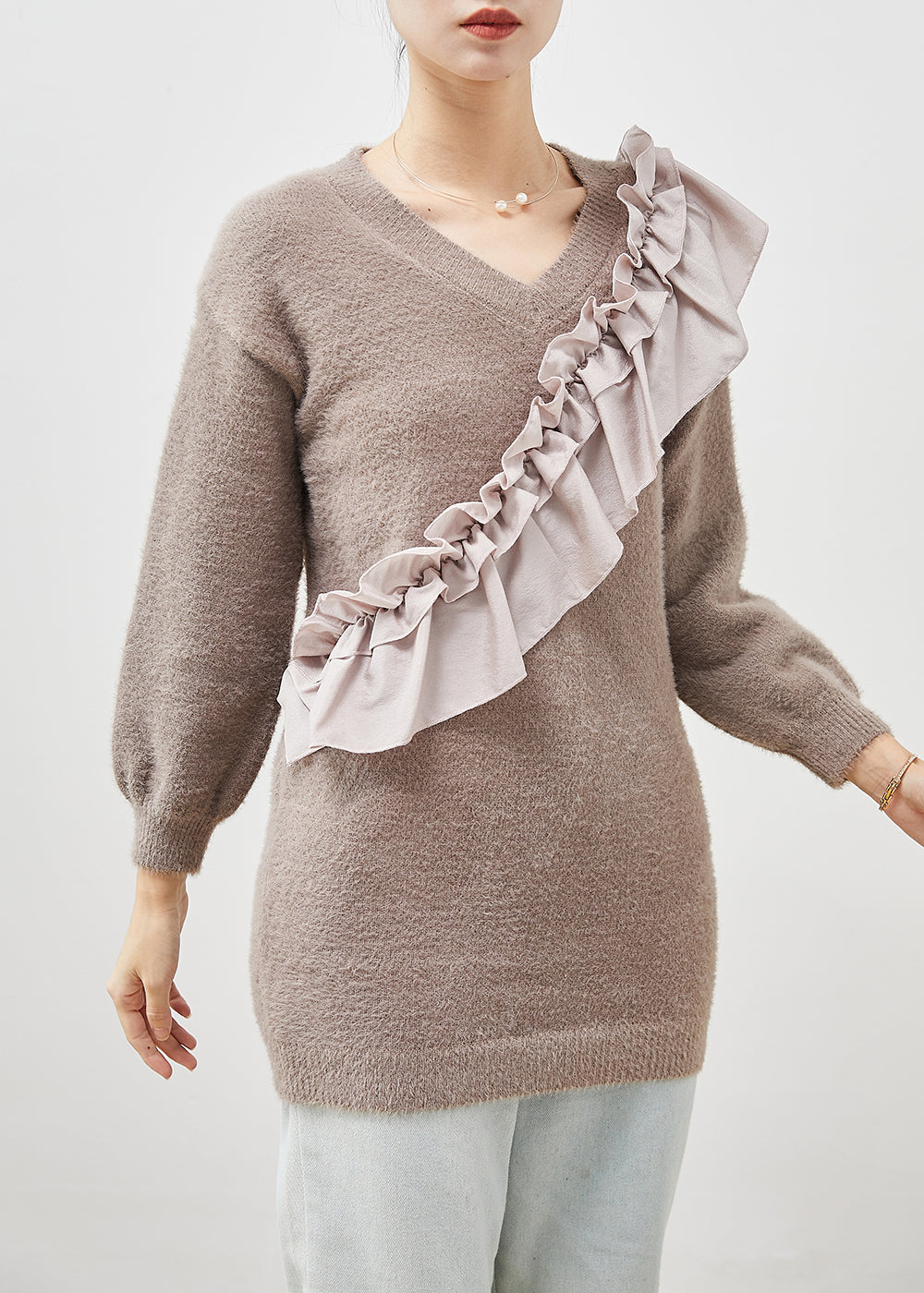 Vintage Inspired Sweater with a Contemporary Edge