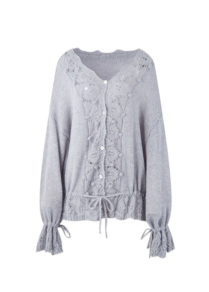 A Vintage Style Sweater with Delicate Timeless Details
