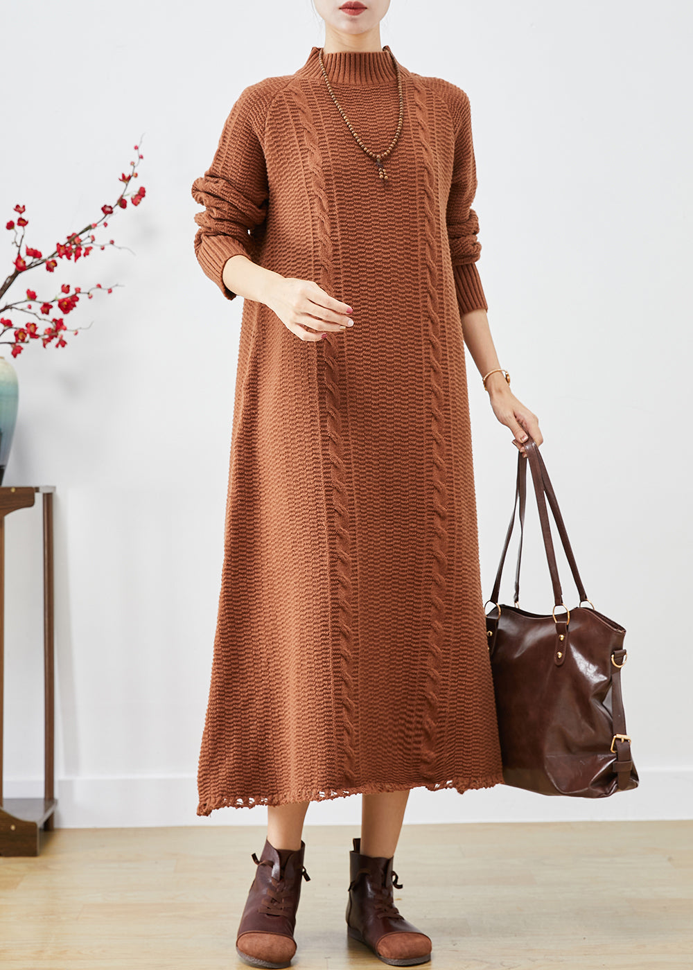 Classic Vintage Sweater with a Flattering Fit