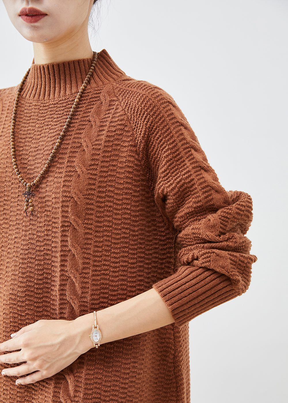 Classic Vintage Sweater with a Flattering Fit