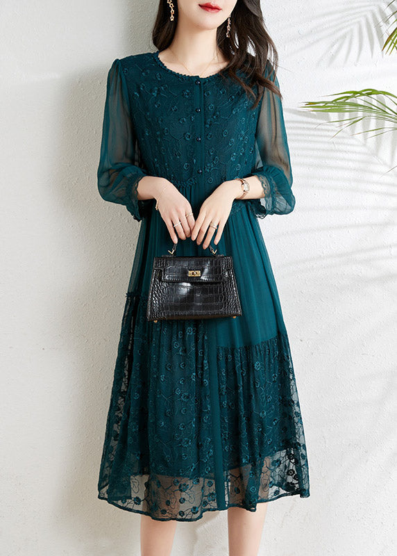 A Vintage Style Dress with Delicate Timeless Details