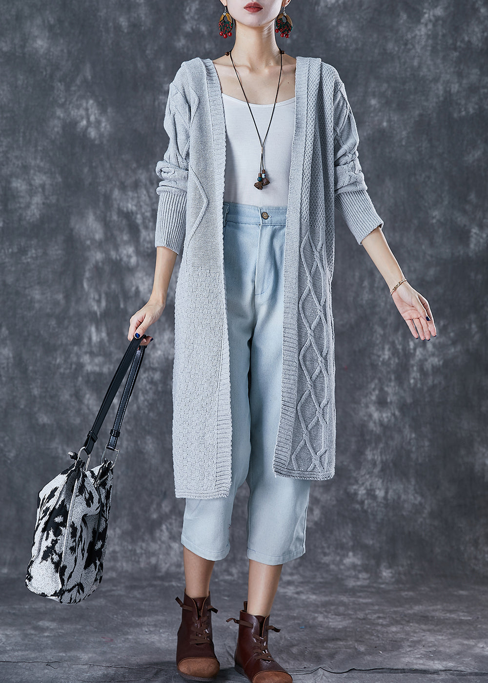 Classic Vintage Cardigan with a Flattering Fit