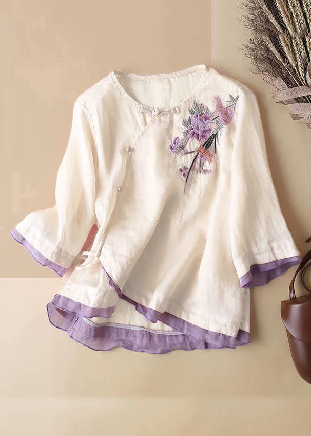 A Vintage Style Blouse with Delicate Timeless Details