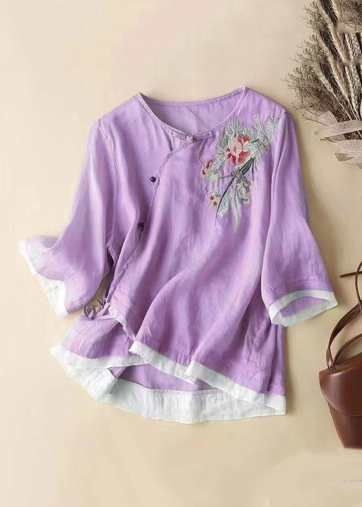 A Vintage Style Blouse with Delicate Timeless Details