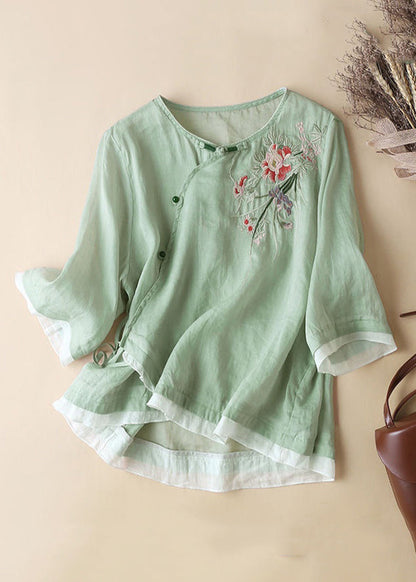 A Vintage Style Blouse with Delicate Timeless Details