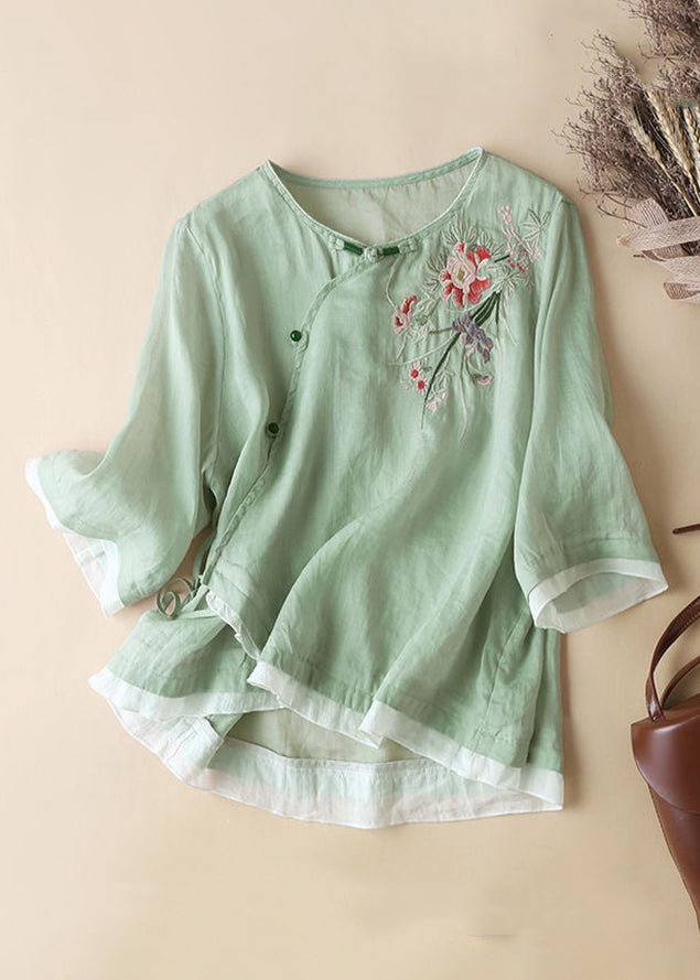 A Vintage Style Blouse with Delicate Timeless Details