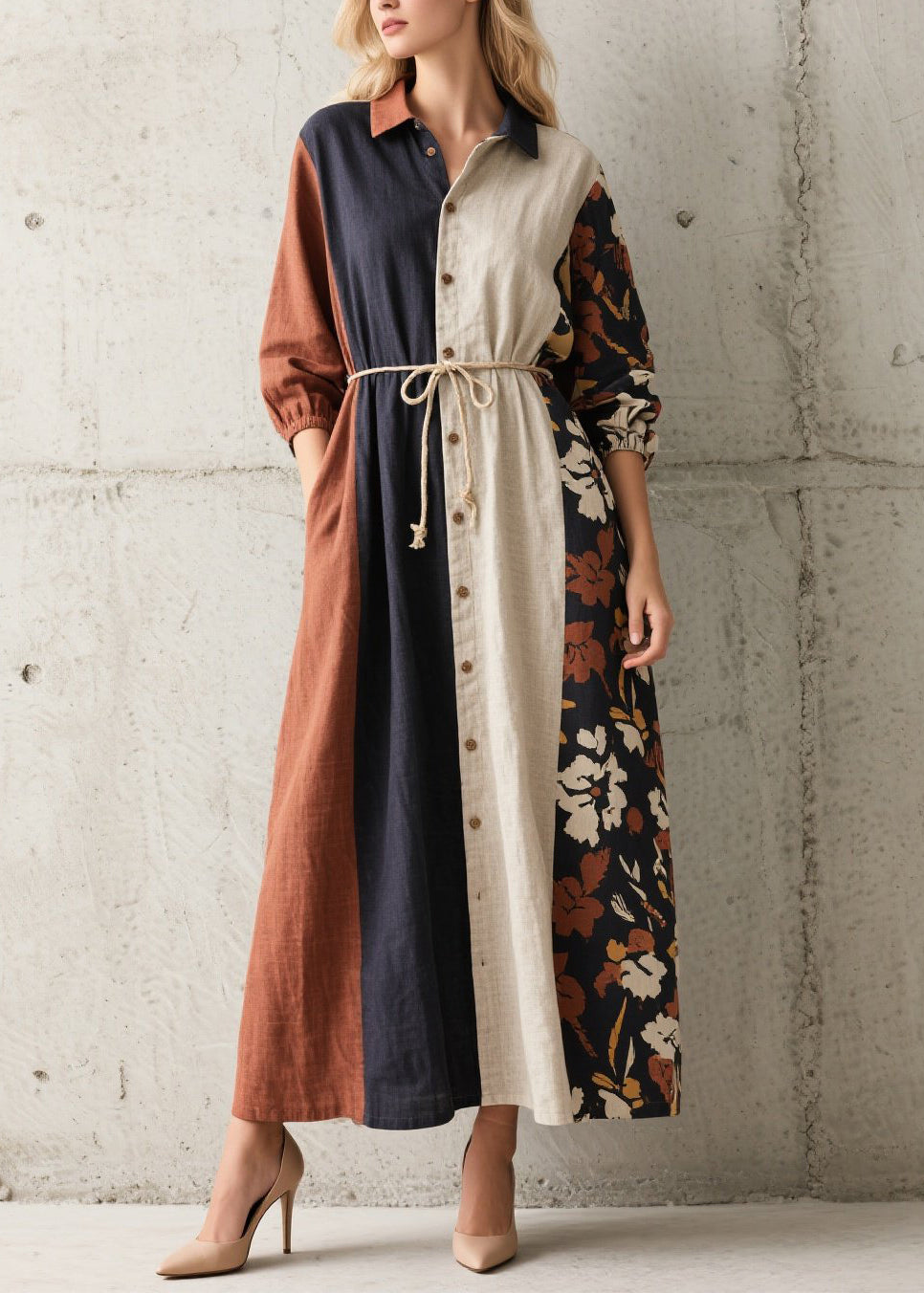 Elegantly Styled Dress for Everyday Wear