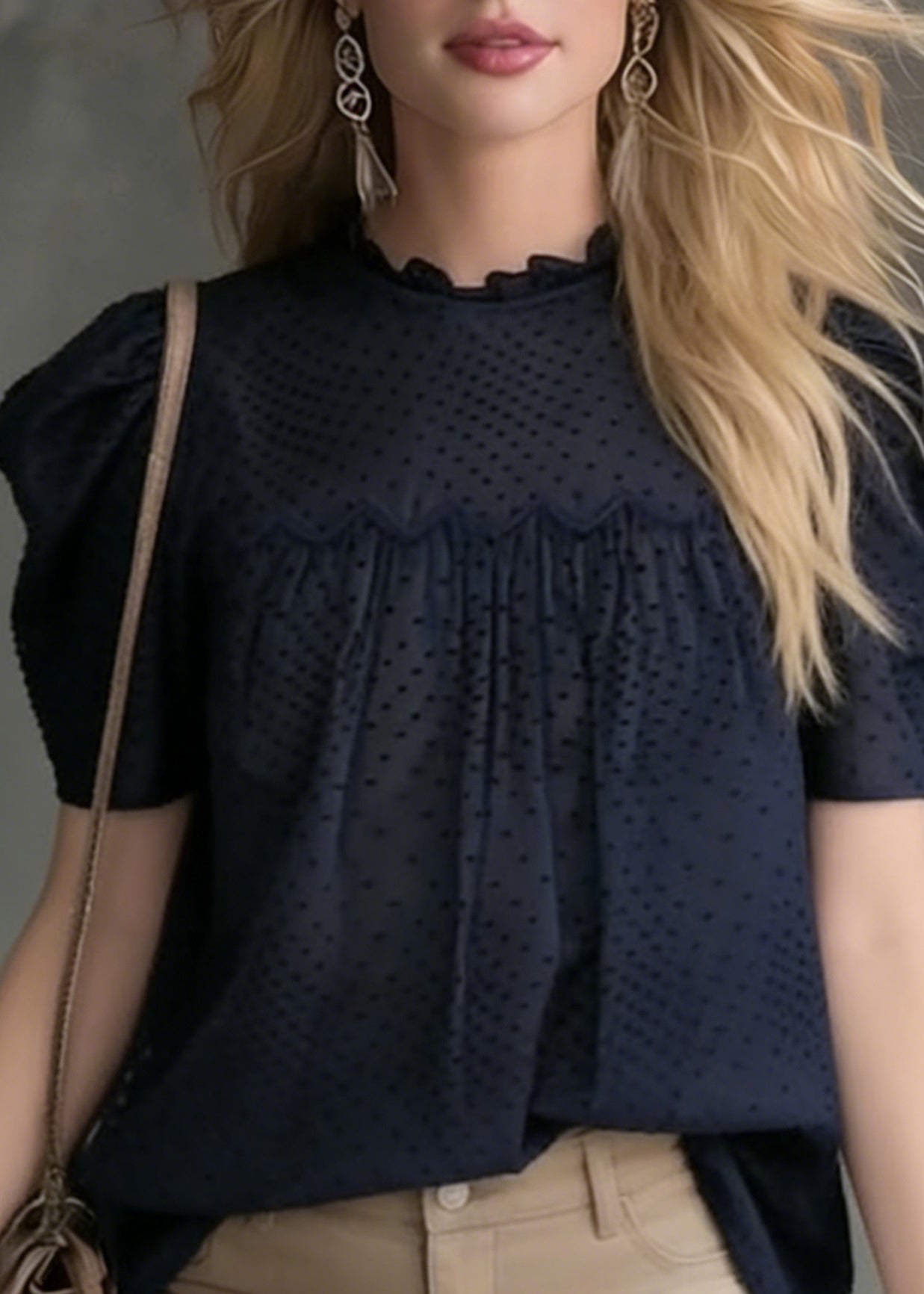Gracefully Styled Blouse for Any Occasion