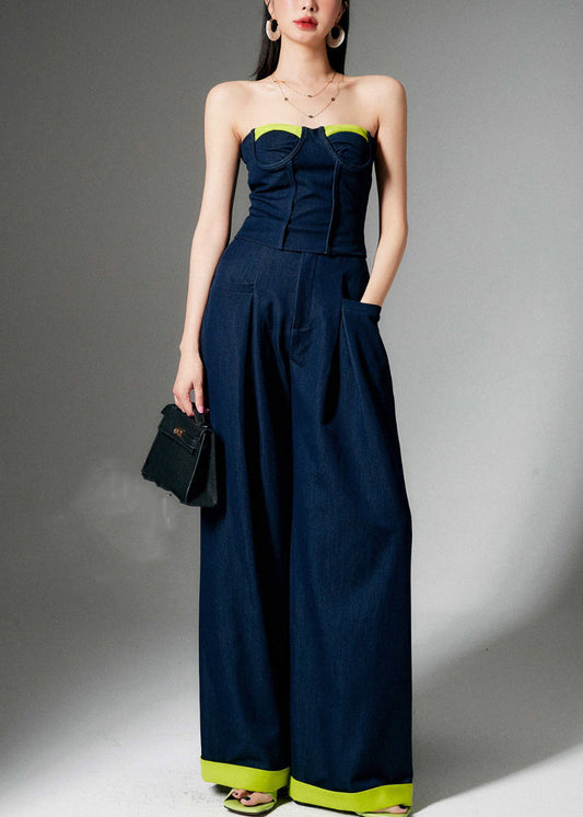 A Vintage Style Pants with Delicate Timeless Details
